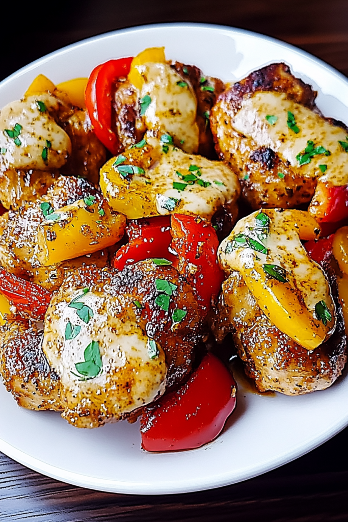 Cajun Chicken Peppers