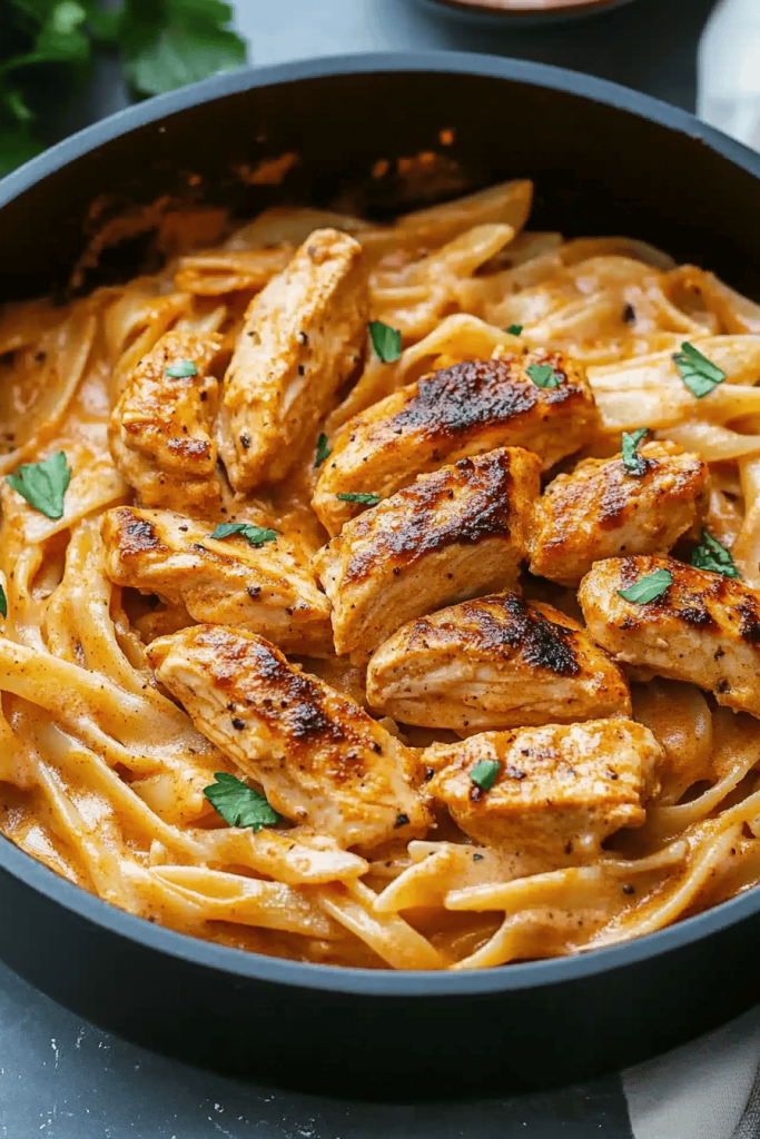 Cajun chicken pasta