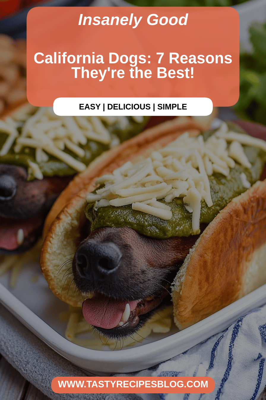 California dogs final dish beautifully presented and ready to serve