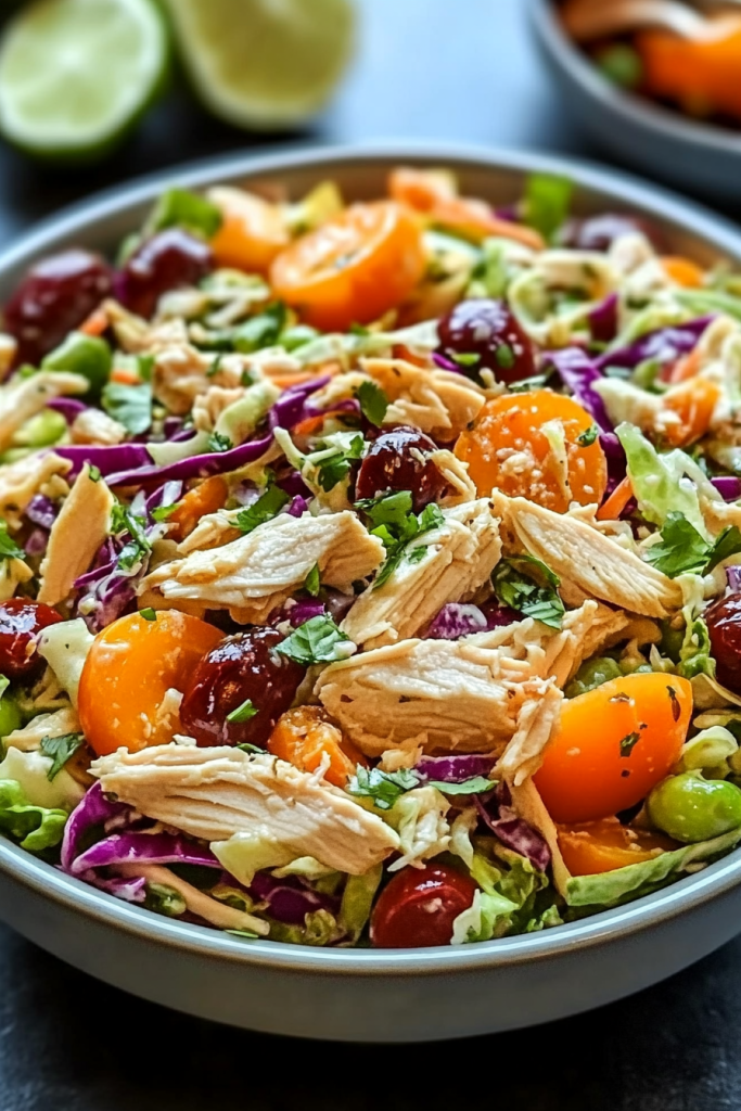Chicken Coleslaw Salad