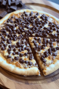 Chocolate Chip Dessert Pizza
