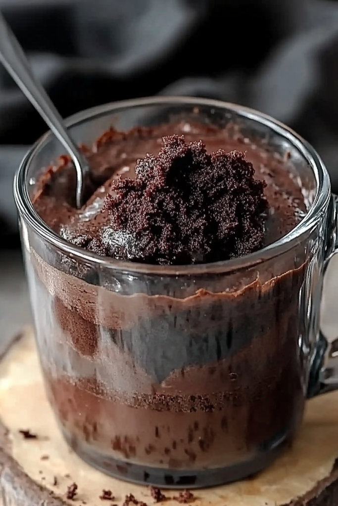 Chocolate mug cake