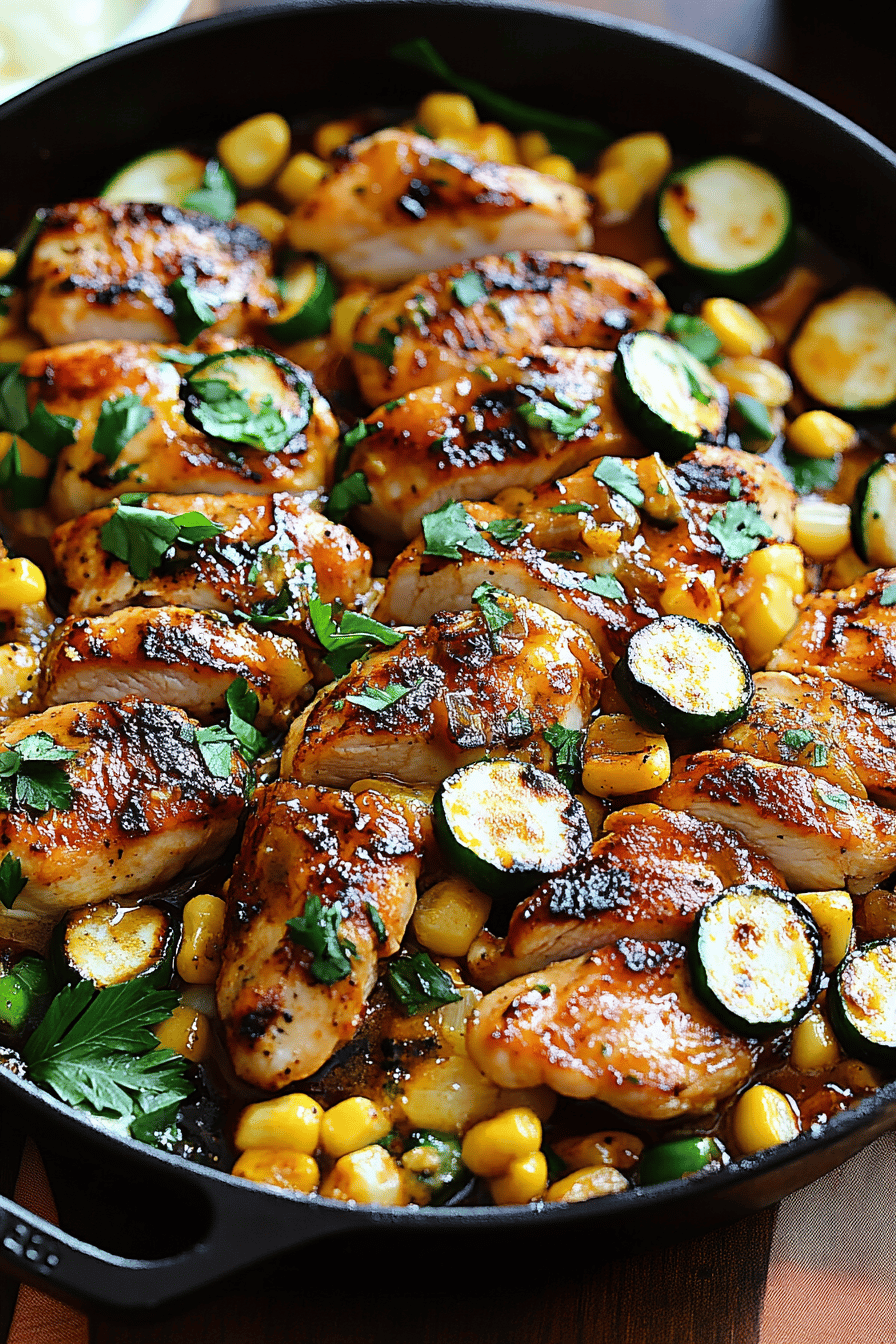 Garlic Butter Chicken slice on plate showing perfect texture and swirl pattern
