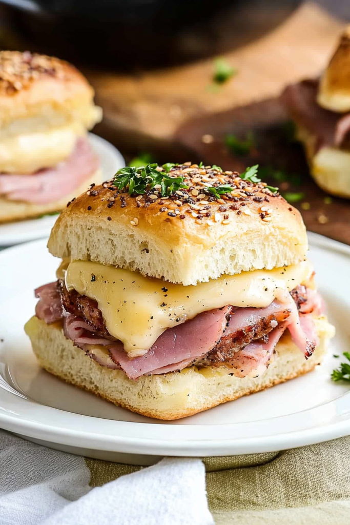 Ham and Cheese Sliders