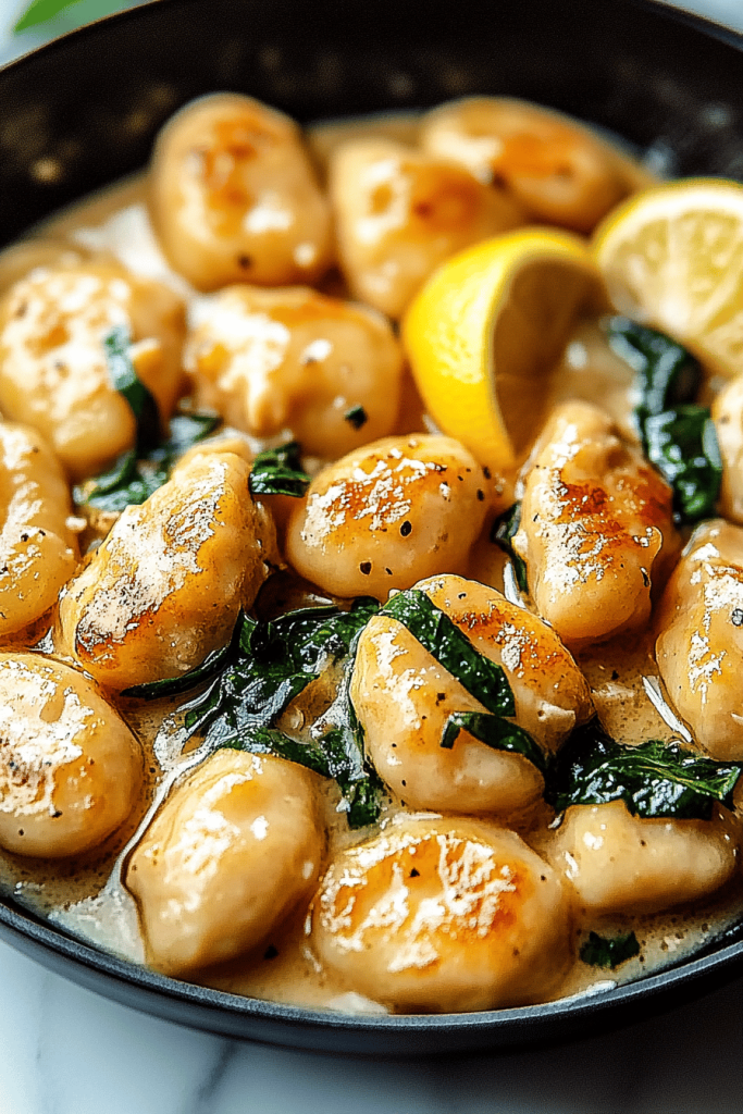 Lemon Chicken Gnocchi