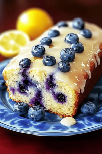 Lemon blueberry loaf