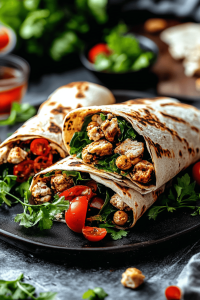 Mediterranean wraps