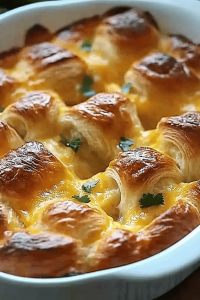 Overnight Croissant Casserole