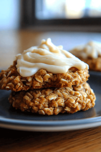 Pumpkin oatmeal cookies