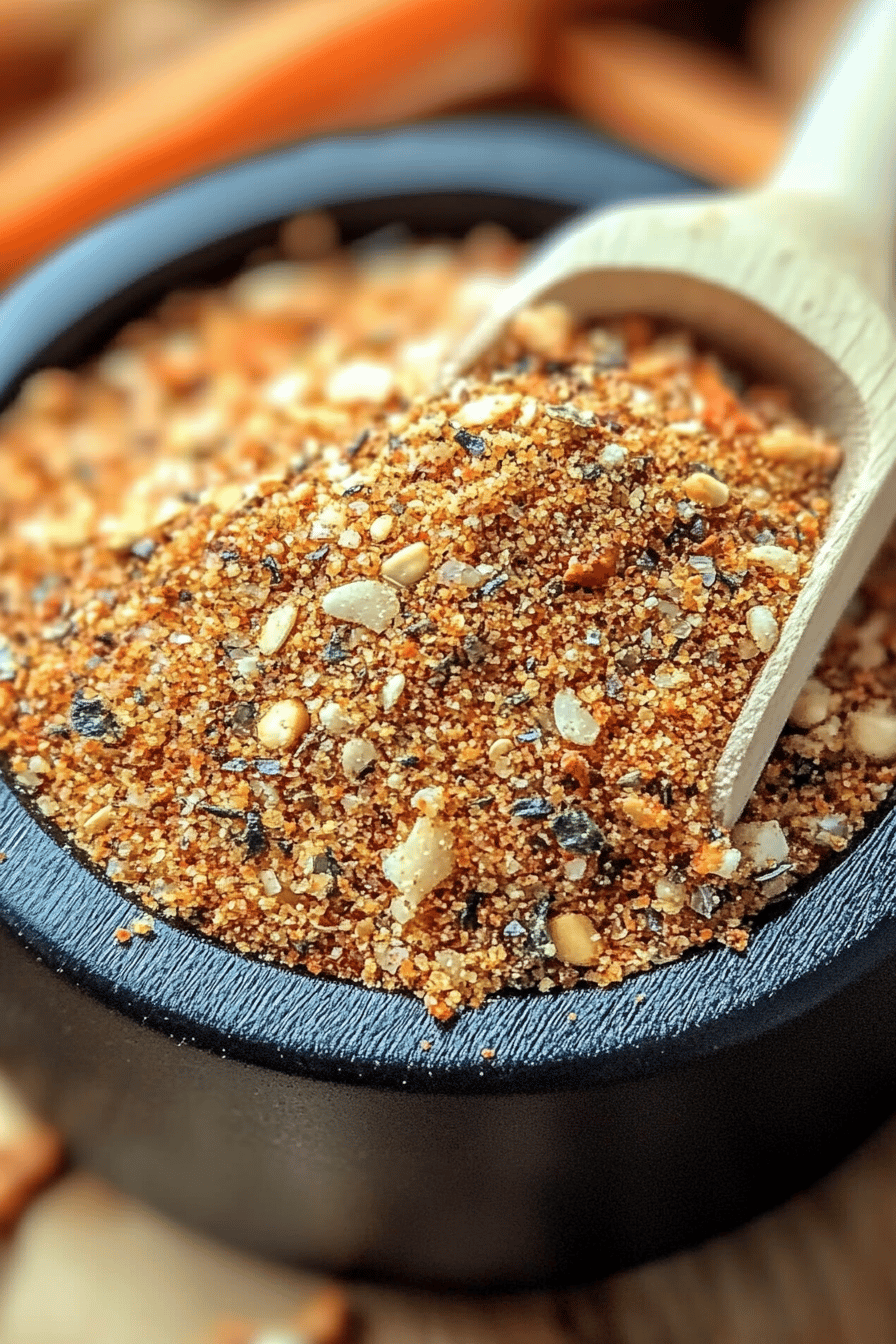 Slap Ya Mama Seasoning ingredients organized and measured on kitchen counter