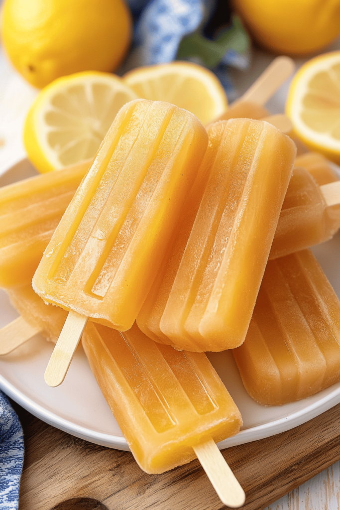 Sweet Tea Lemonade Pops