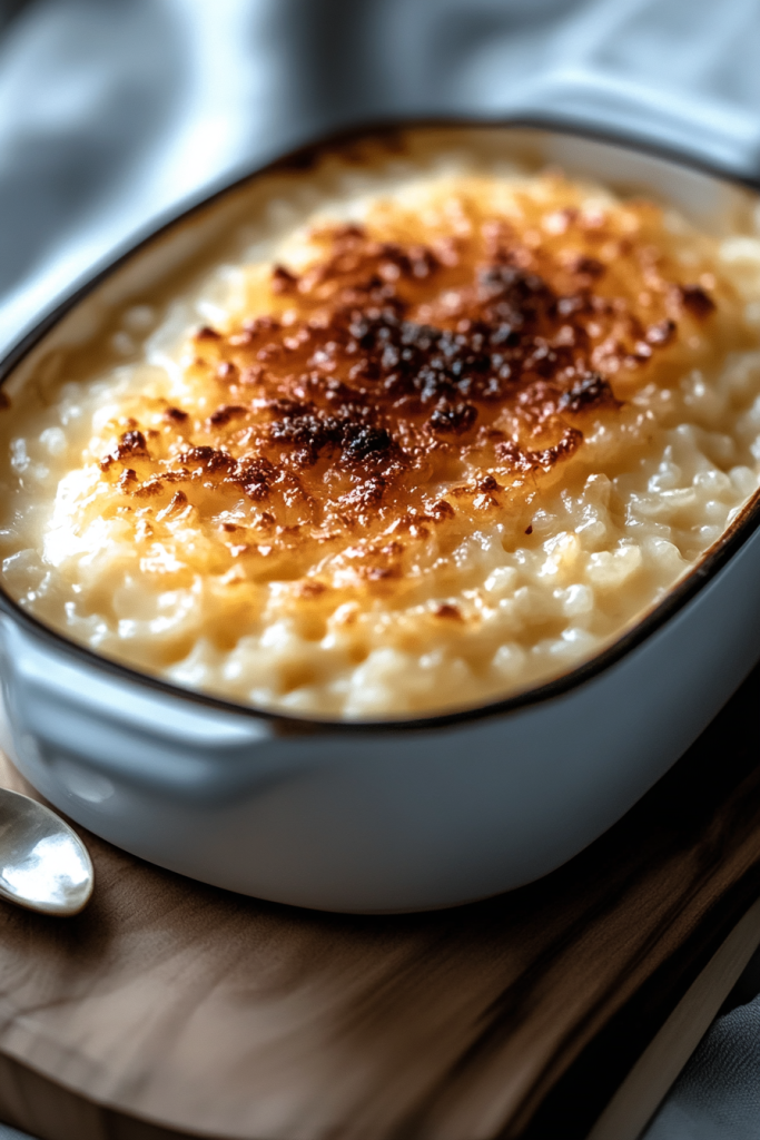 baked rice pudding