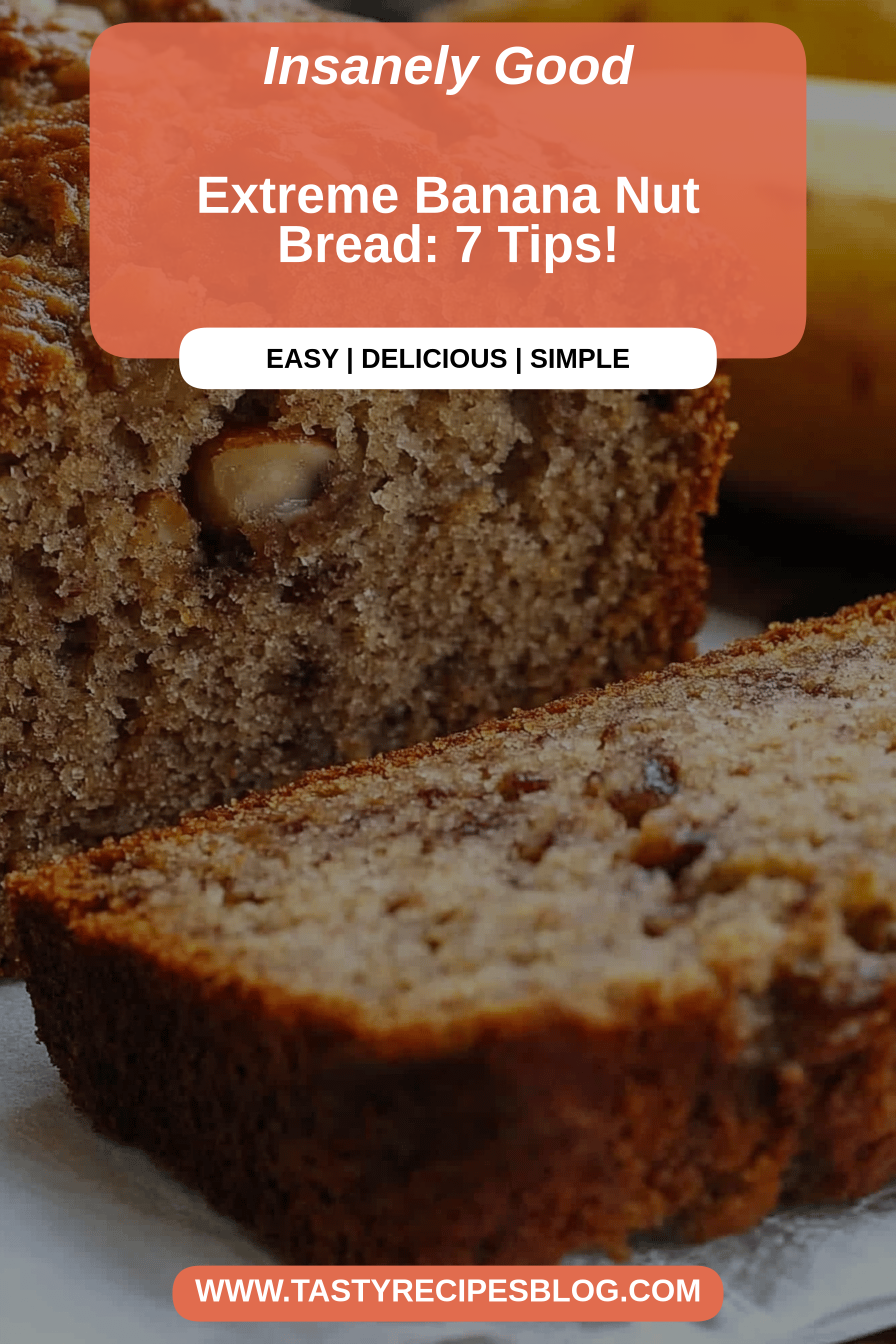 banana nut bread final dish beautifully presented and ready to serve