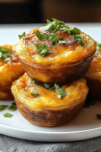 beef cheese egg muffins