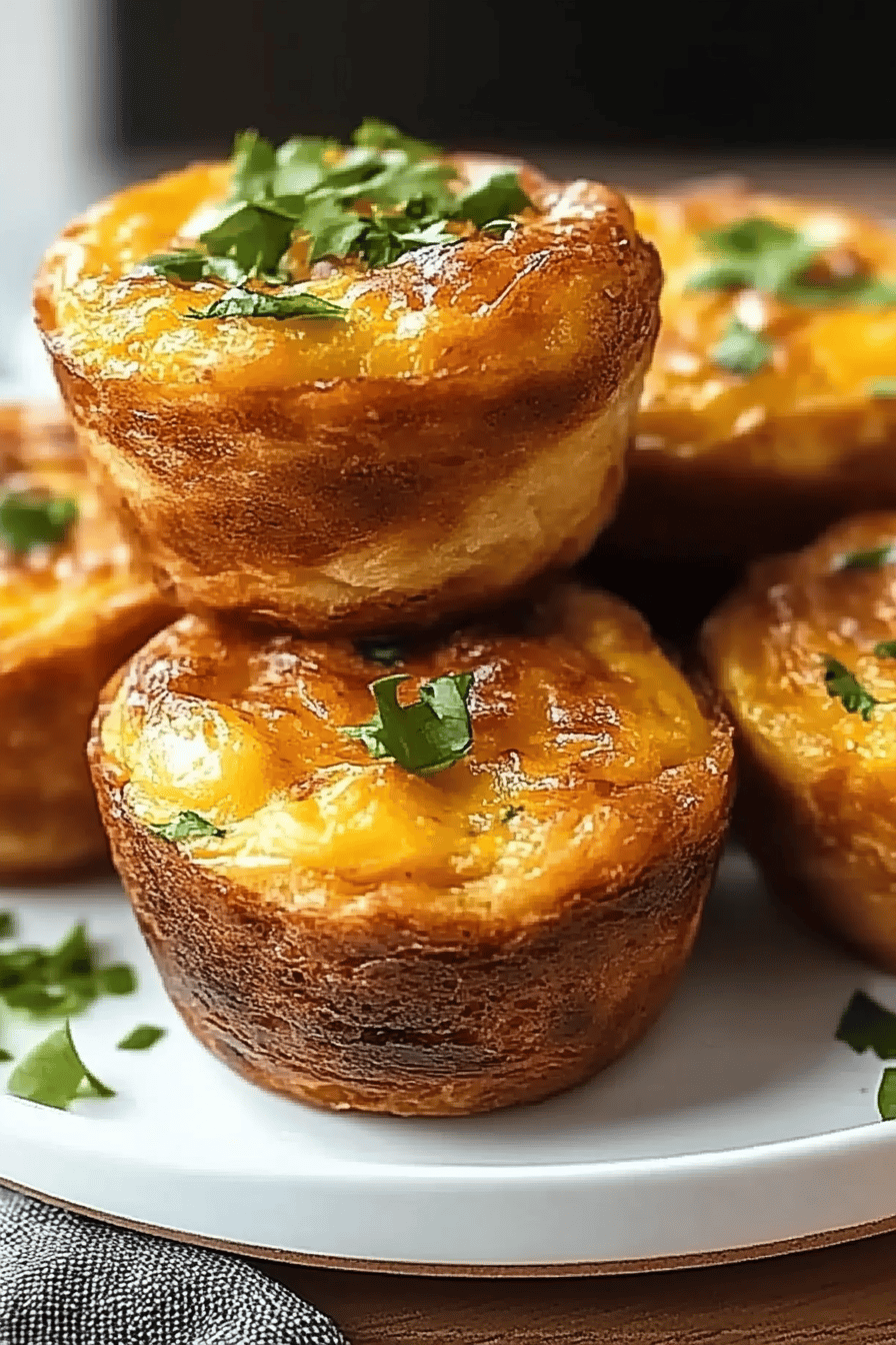 beef cheese egg muffins ingredients organized and measured on kitchen counter