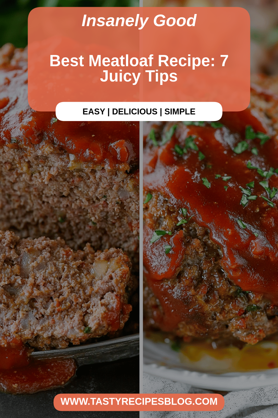 best meatloaf recipe final dish beautifully presented and ready to serve
