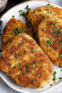 breaded pork chops