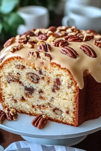 butter pecan pound cake