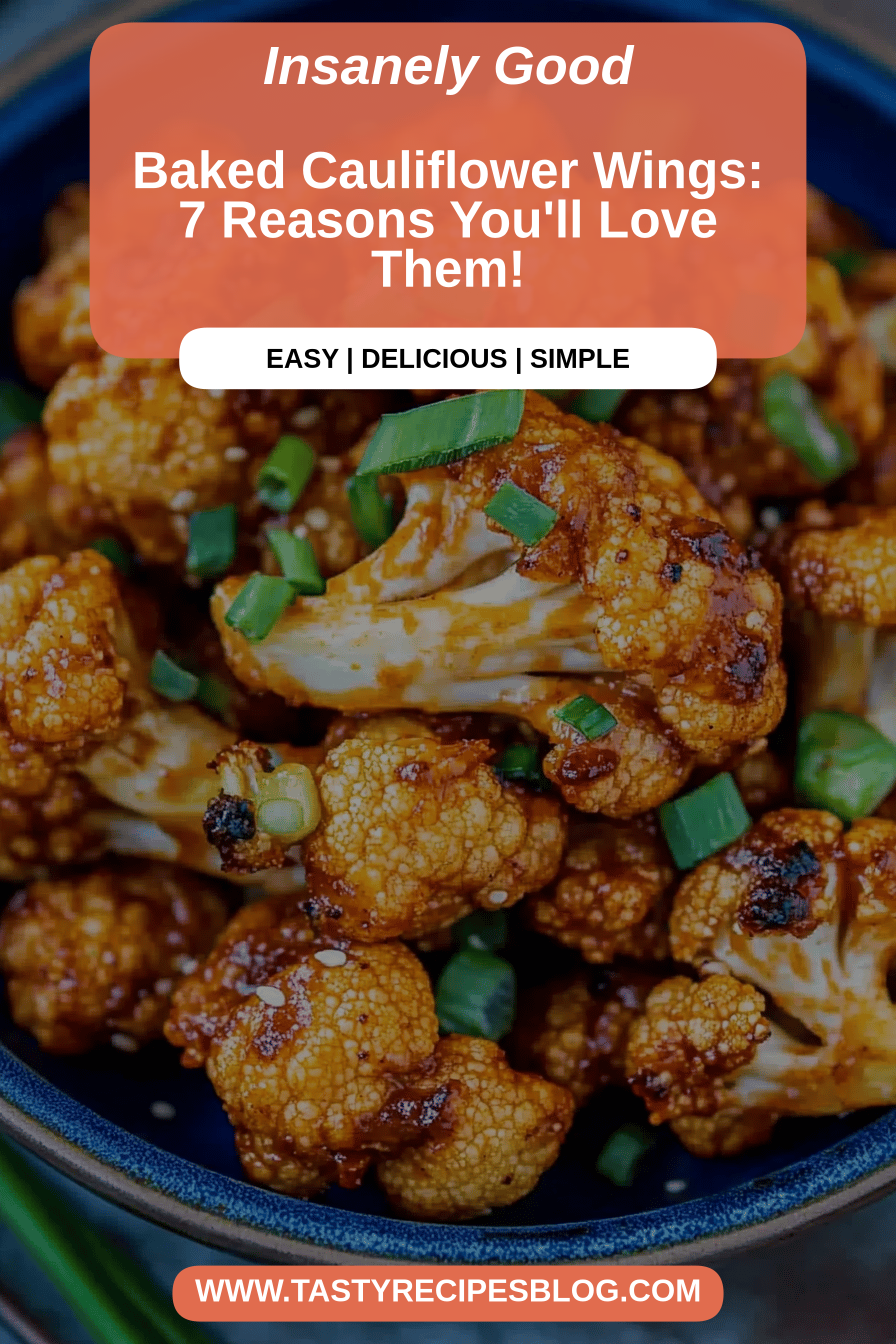 cauliflower wings final dish beautifully presented and ready to serve
