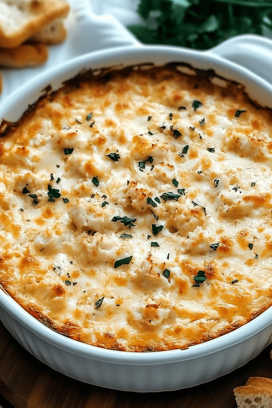 All the ingredients for crab dip are measured out and arranged neatly on a wooden kitchen counter, ready for preparation.