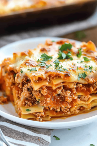 easy homemade lasagna