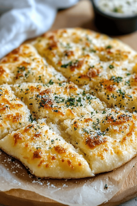 garlic parmesan focaccia