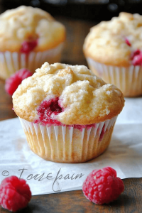 lemon raspberry muffins