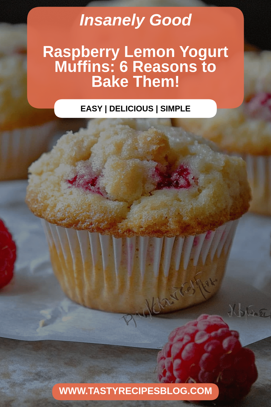 lemon raspberry muffins final dish beautifully presented and ready to serve