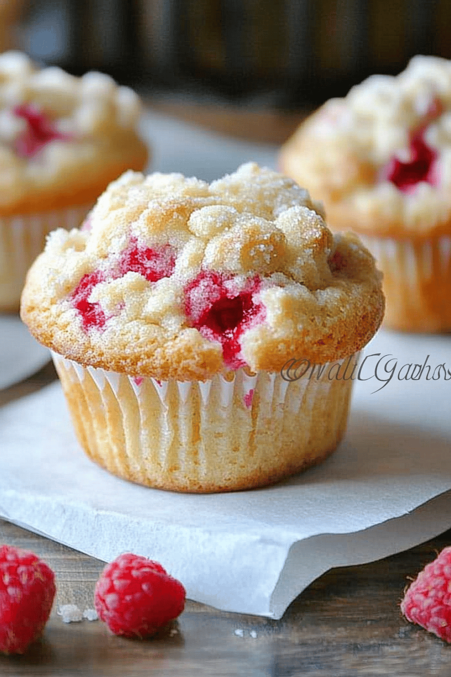 lemon raspberry muffins slice on plate showing perfect texture and swirl pattern
