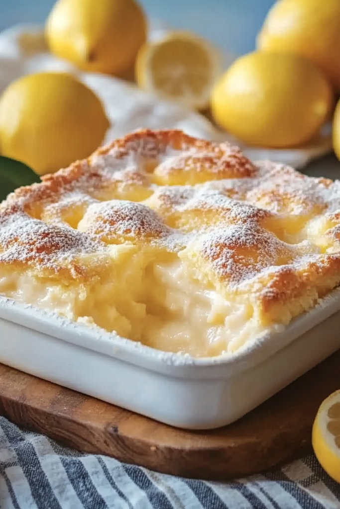 one bowl lemon dessert