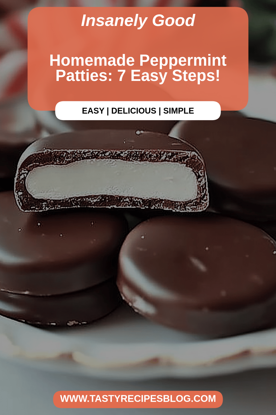 peppermint patties final dish beautifully presented and ready to serve