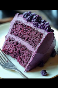 purple velvet cake