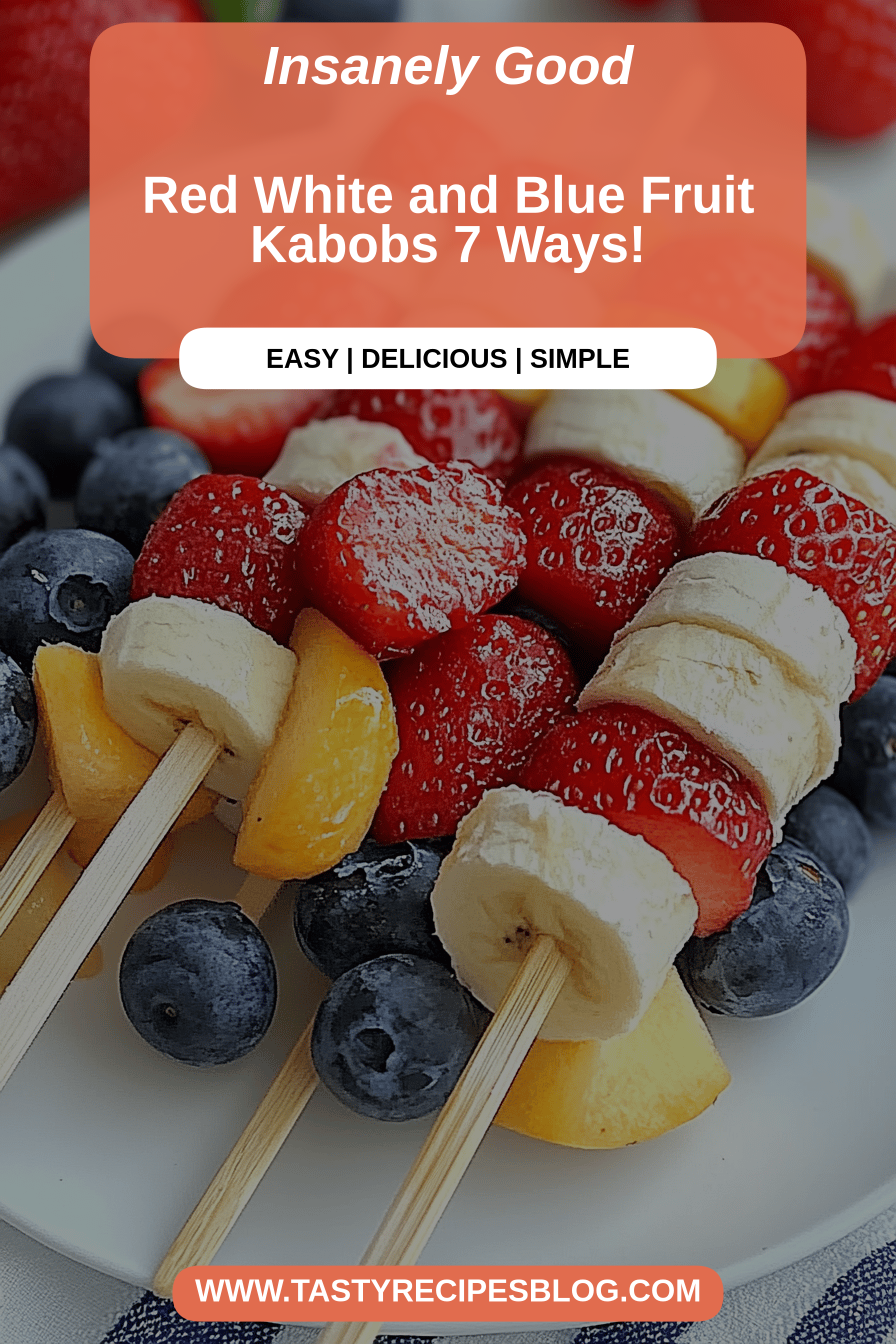 red white blue fruit kabobs final dish beautifully presented and ready to serve