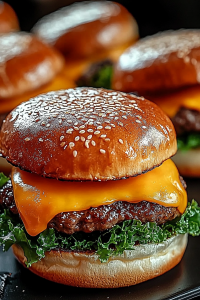 Cheeseburger sliders