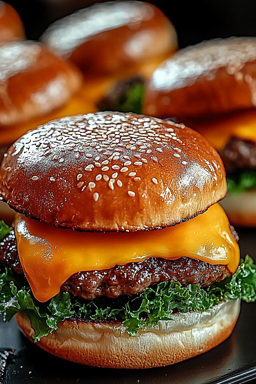 Cheeseburger sliders