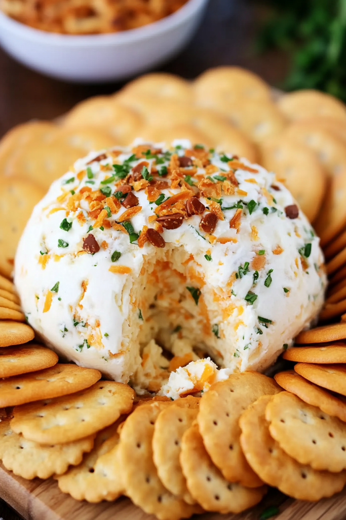 Cracked Out Cheese Ball