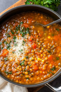 Italian lentil soup