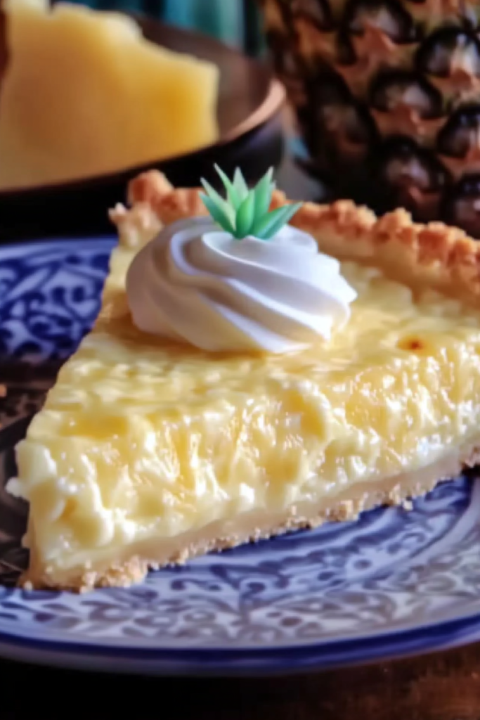 Jims Pineapple Cheese Pie
