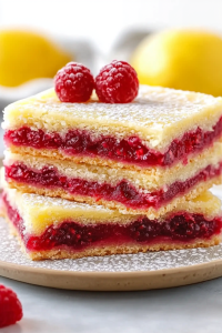 Lemon Raspberry Bars