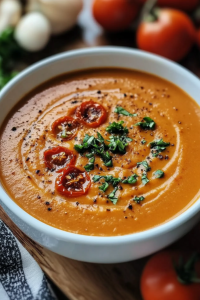 Roasted tomato soup