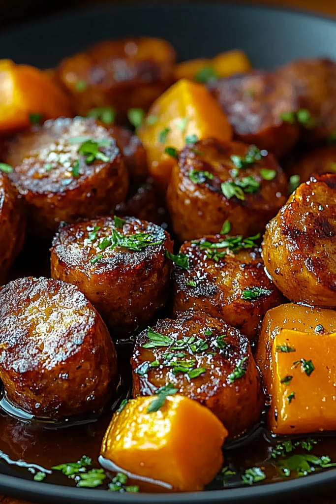 Sausage Sweet Potatoes