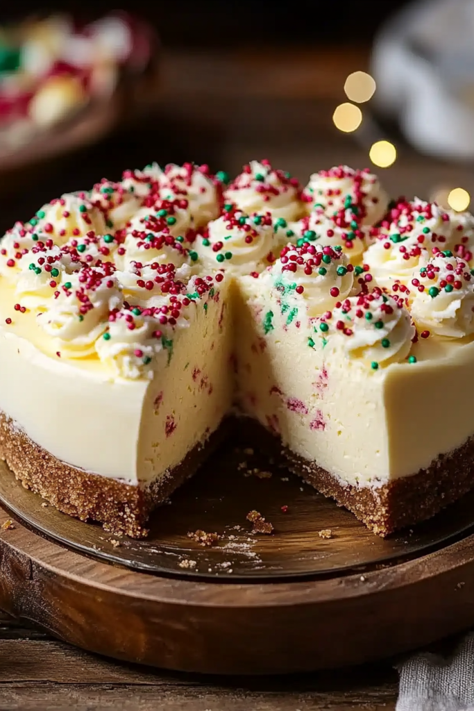 Sugar Cookie Cheesecake