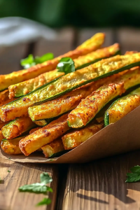 air fryer zucchini fries
