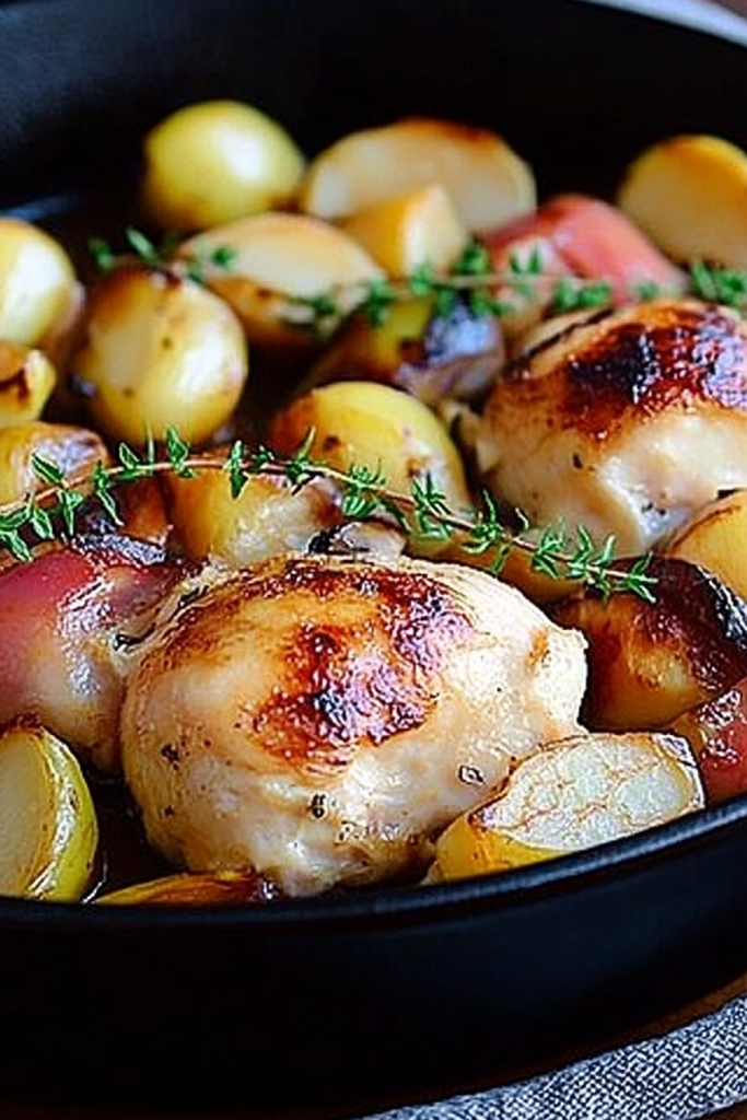 apple cider chicken