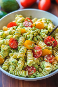 avocado pasta salad