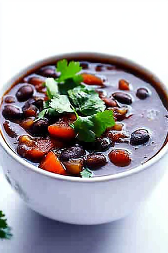 black bean soup