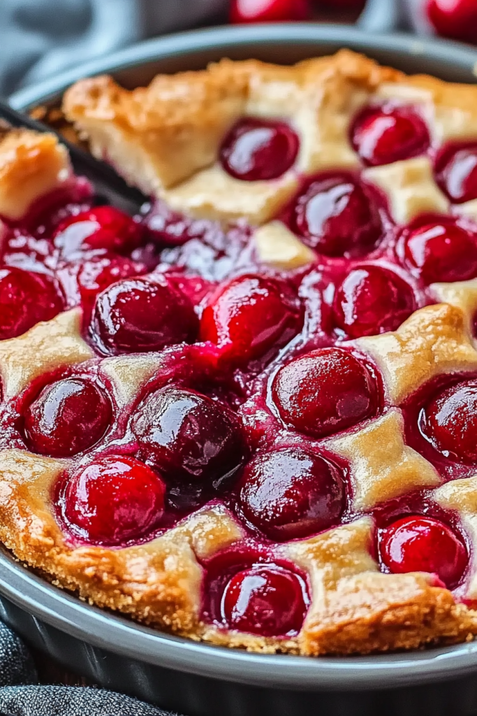 cherry slab pie