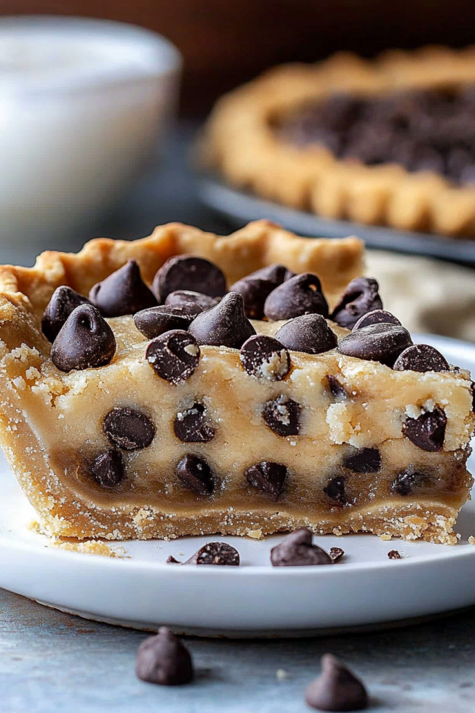 chocolate chip cookie pie