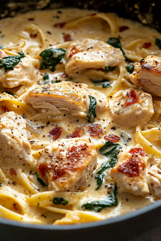 creamy chicken pasta recipe