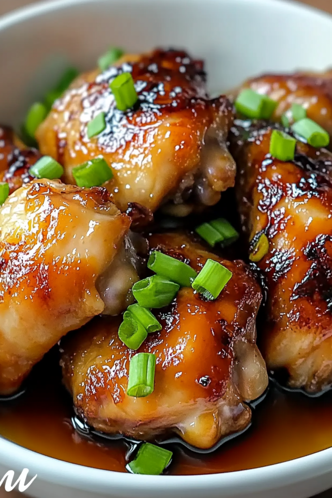 honey garlic chicken thighs